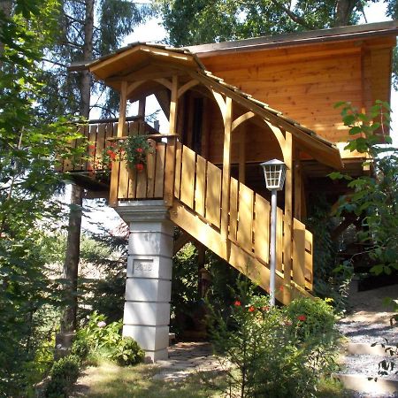 Baumhaus Wolfshoehle Fischach Eksteriør billede