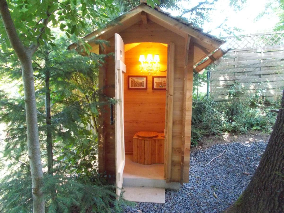 Baumhaus Wolfshoehle Fischach Eksteriør billede