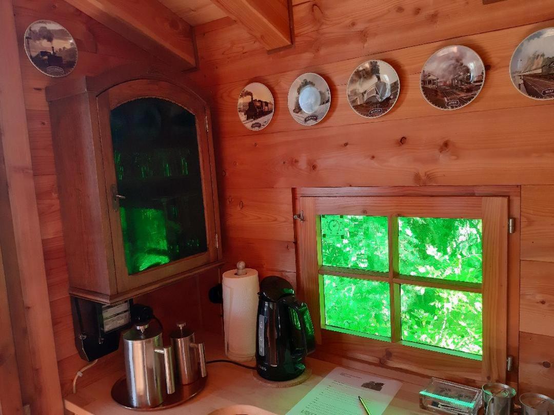 Baumhaus Wolfshoehle Fischach Eksteriør billede